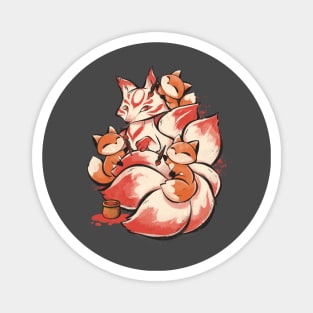 The Kitsune Tattoo Magnet